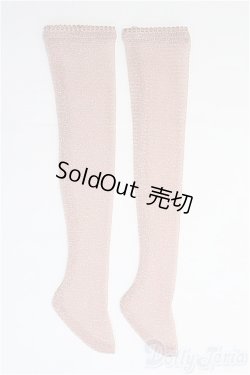 画像1: SD/OF:チュールソックス（ピンクラメ）/1/3　60ｃｍ　BJD　MJD　衣装　ドール用 I-25-08-31-196-KD-ZI