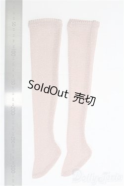 画像2: SD/OF:チュールソックス（ピンクラメ）/1/3　60ｃｍ　BJD　MJD　衣装　ドール用 I-25-08-31-196-KD-ZI