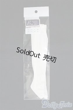 画像1: SDM＆MSD/OF:ソックス（ホワイトラメ）・ミニ/1/4　40ｃｍ　BJD　MJD　衣装　ドール用 I-25-08-31-194-KD-ZI