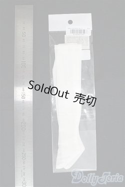 画像2: SDM＆MSD/OF:ソックス（ホワイトラメ）・ミニ/1/4　40ｃｍ　BJD　MJD　衣装　ドール用 I-25-08-31-194-KD-ZI