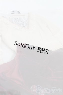 画像3: SDGr/of：ローズベロアドレス/1/3　60ｃｍ　BJD　MJD　衣装　ドール用 I-25-10-19-026-KD-ZI