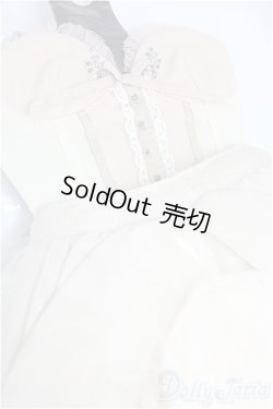 画像3: sd16女の子/of：イノセントホワイト・チュールドレス/1/3　70ｃｍ　BJD　MJD　衣装　ドール用 I-25-10-19-029-KD-ZI