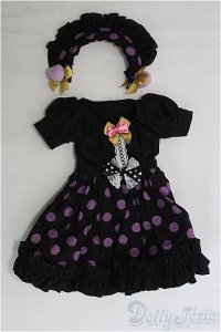 SDM＆MSD/OF:ワンピース/1/4　40ｃｍ　BJD　MJD　衣装　ドール用 I-25-08-31-060-KD-ZI