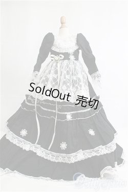 画像1: SD/OF:ドレス/1/3　60ｃｍ　BJD　MJD　衣装　ドール用 I-25-08-31-224-KD-ZI