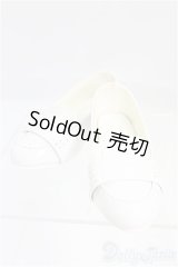 DD/OF:靴　白　ヒールエナメル/0 I-25-09-07-283-KD-ZI