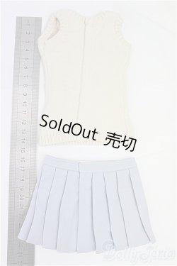 画像2: DD/OF:衣装セット　ニットベスト　プリーツスカート/0 I-25-09-07-214-KD-ZI