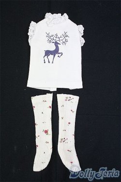 画像1: SDM＆MSD/OF:トップス　靴下/1/4　40ｃｍ　BJD　MJD　衣装　ドール用 I-25-09-07-212-KD-ZI
