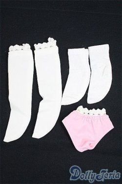 画像1: 幼SD/OF:下着　ソックス/1/6　30ｃｍ　BJD　MJD　衣装　ドール用 I-25-09-07-250-KD-ZI