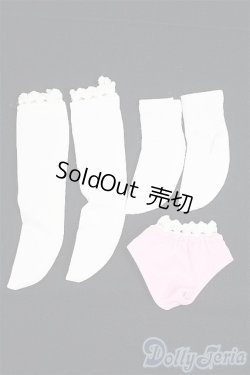 画像1: 幼SD/OF:下着　ソックス/1/6　30ｃｍ　BJD　MJD　衣装　ドール用 I-25-09-07-250-KD-ZI