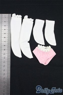画像2: 幼SD/OF:下着　ソックス/1/6　30ｃｍ　BJD　MJD　衣装　ドール用 I-25-09-07-250-KD-ZI