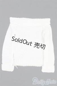 DD/OF:トップス　オフショルニット/0 I-25-09-07-276-KD-ZI