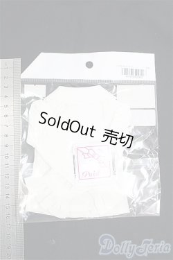 画像2: SDM/OF:ブラウス・ミニ（白・ロリータ）/1/4　40ｃｍ　BJD　MJD　衣装　ドール用 I-25-09-07-248-KD-ZI