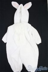 MSD＆MDD/OF:ふわふわしろうさぎさんパジャマ・ミニ/1/4　40ｃｍ　BJD　MJD　衣装　ドール用 I-25-09-07-253-KD-ZI