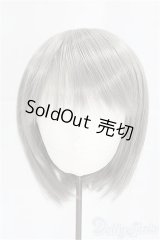 9inch/ウィッグ　シルバー/インチ　BJD　MJD　ドール用 I-25-09-14-042-KD-ZI