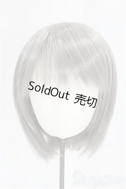 画像1: 9inch/ウィッグ シルバー/インチ BJD MJD ドール用 I-25-09-14-042-KD-ZI