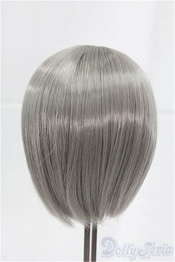 画像2: 9inch/ウィッグ　シルバー/インチ　BJD　MJD　ドール用 I-25-09-14-042-KD-ZI