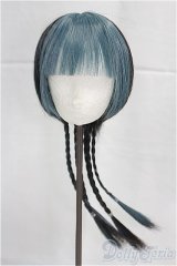 8-9inch/ウィッグ　Pigg Doll様/インチ　BJD　MJD　ドール用 I-25-09-14-054-KD-ZI