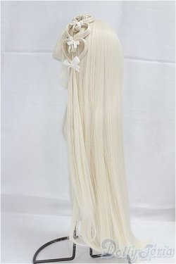 画像3: 8-9inch/ウィッグ　ハートアレンジ/インチ　BJD　MJD　ドール用 I-25-09-14-045-KD-ZI
