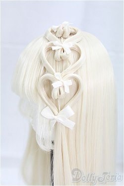 画像4: 8-9inch/ウィッグ　ハートアレンジ/インチ　BJD　MJD　ドール用 I-25-09-14-045-KD-ZI