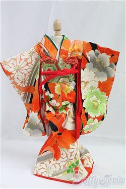 画像1: SDM＆MSD/OF:着物セット　ほっぺこ堂製/1/4　40ｃｍ　BJD　MJD　衣装　ドール用 I-25-09-21-066-KD-ZI