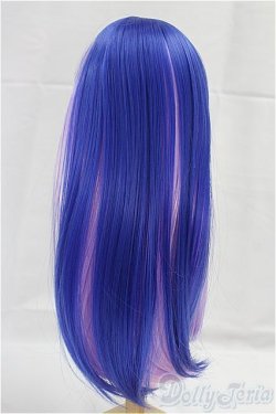 画像2: 9-10inch/ウィッグ　ブルー　パープル/インチ　BJD　MJD　ドール用 I-25-09-14-137-KD-ZI