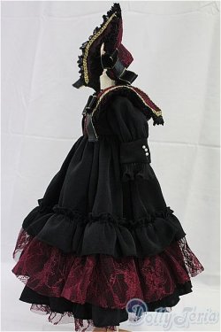 画像2: SDM＆MSD/OF:ドレス/1/4　40ｃｍ　BJD　MJD　衣装　ドール用 I-25-09-21-068-KD-ZI