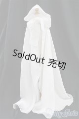 SDGrB＆SD13男の子/OF:アウター　フードマント　白 I-25-09-14-283-KD-ZI