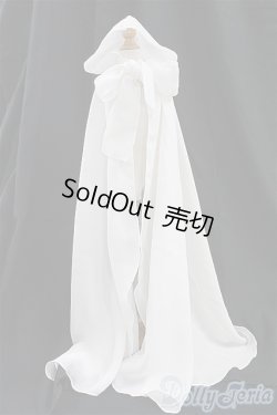 画像1: SDGrB＆SD13男の子/OF:アウター　フードマント　白 I-25-09-14-283-KD-ZI