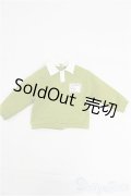 SDM＆MSD/OF:トップス　DOLKSELECT　襟付きスウェット（40cm,MSD対応） I-25-09-14-260-KD-ZI