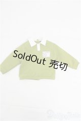 SDM＆MSD/OF:トップス　DOLKSELECT　襟付きスウェット（40cm,MSD対応） I-25-09-14-260-KD-ZI