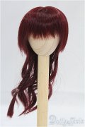 6inch/ウィッグ　レッド系/インチ　BJD　MJD　ドール用 I-25-09-21-116-KD-ZI