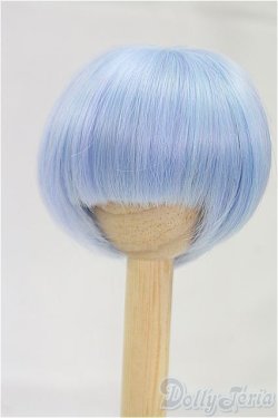 画像1: 6-7inch/ウィッグ　ブルー系ショート/インチ　BJD　MJD　ドール用 I-25-09-21-115-KD-ZI