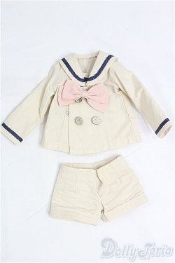 画像1: 30cmドールサイズ/OF:衣装セット　セーラー上下/0 I-25-09-21-126-KD-ZI