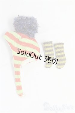 画像1: 約1/12サイズドール/OF:小物　帽子　ソックス I-25-09-21-275-KD-ZI