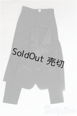 SD/OF:衣装セット　A239 Black Jacket×Pants Set (SD10Girl)size I-25-10-05-094-KD-ZI