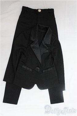 画像1: SD/OF:衣装セット　A239 Black Jacket×Pants Set (SD10Girl)size I-25-10-05-094-KD-ZI