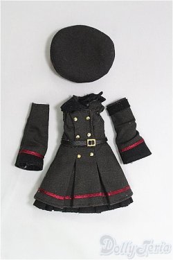 画像1: azoneピコニーモ/OF:1/12サイズドール　衣装　1/12 ピコニーモ用 ミリタリーワンピースセット I-25-10-05-128-KD-ZI