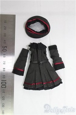 画像2: azoneピコニーモ/OF:1/12サイズドール　衣装　1/12 ピコニーモ用 ミリタリーワンピースセット I-25-10-05-128-KD-ZI