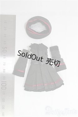 画像2: azoneピコニーモ/OF:1/12サイズドール　衣装　1/12 ピコニーモ用 ミリタリーワンピースセット I-25-10-05-128-KD-ZI