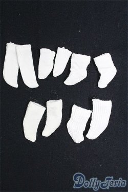 画像1: オビツ11/OF:靴下5足セット/1/12サイズ　ドール用 I-25-10-05-197-KD-ZI