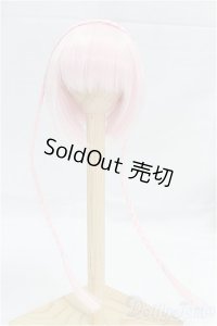 7.5inch/ウィッグ　ピンク/インチ　BJD　MJD　ドール用 I-25-10-05-298-KD-ZI