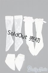 SDM＆MSD/OF:靴下/1/4　40ｃｍ　BJD　MJD　衣装　ドール用 I-25-10-05-211-KD-ZI