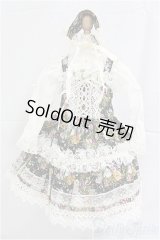 SD/OF:衣装セット　花　ワンピース/1/3　60ｃｍ　BJD　MJD　衣装　ドール用 I-25-10-05-258-KD-ZI