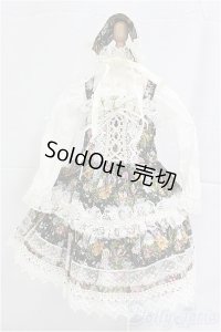 SD/OF:衣装セット　花　ワンピース/1/3　60ｃｍ　BJD　MJD　衣装　ドール用 I-25-10-05-258-KD-ZI