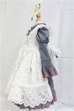 画像2: SD/OF:衣装セット　ブルー　ワンピース　エプロン/1/3　60ｃｍ　BJD　MJD　衣装　ドール用 I-25-10-05-257-KD-ZI