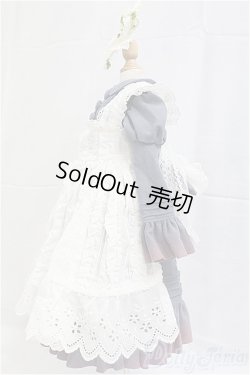 画像2: SD/OF:衣装セット　ブルー　ワンピース　エプロン/1/3　60ｃｍ　BJD　MJD　衣装　ドール用 I-25-10-05-257-KD-ZI