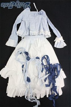 画像1: SD/OF:衣装セット　ブルー　セパレート/1/3　60ｃｍ　BJD　MJD　衣装　ドール用 I-25-10-05-256-KD-ZI