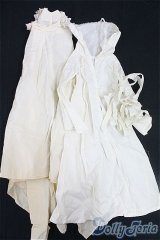SD13G/OF:衣装セット　白　生成り系/1/3　60ｃｍ　BJD　MJD　衣装　ドール用 I-25-10-05-254-KD-ZI