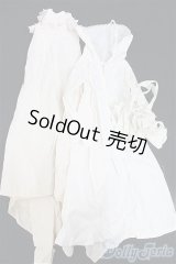 SD13G/OF:衣装セット　白　生成り系/1/3　60ｃｍ　BJD　MJD　衣装　ドール用 I-25-10-05-254-KD-ZI