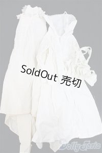SD13G/OF:衣装セット　白　生成り系/1/3　60ｃｍ　BJD　MJD　衣装　ドール用 I-25-10-05-254-KD-ZI